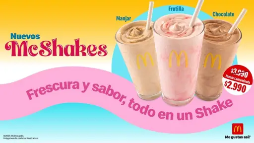 McShakes, Cedida