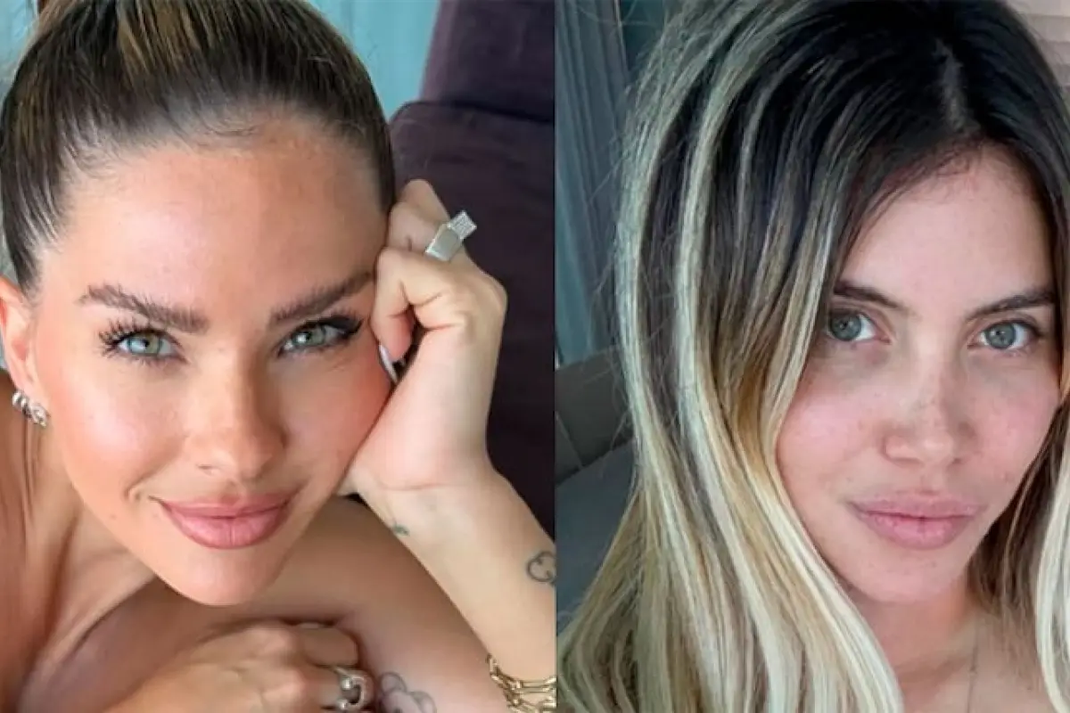 China Suárez y Wanda Nara , Redes sociales 