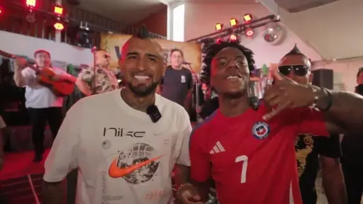 Arturo Vidal y Speed, Captura 