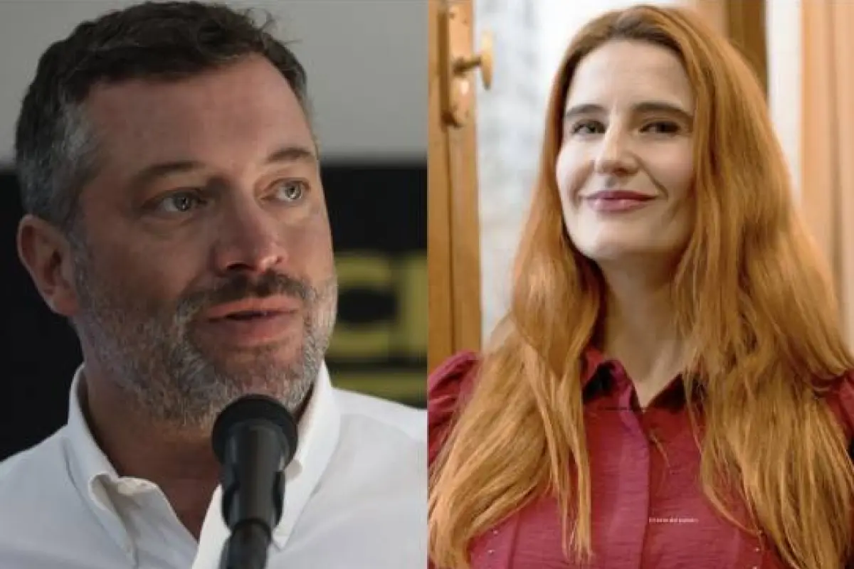 Sebastián Sichel y Emilia Ríos