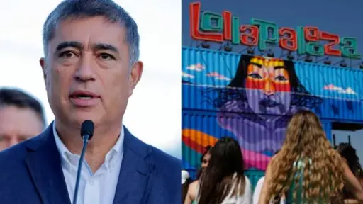 Mario Desbordes quiere traer de vuelta Lollapalooza a la comuna de Santiago, Redes sociales | Referencial