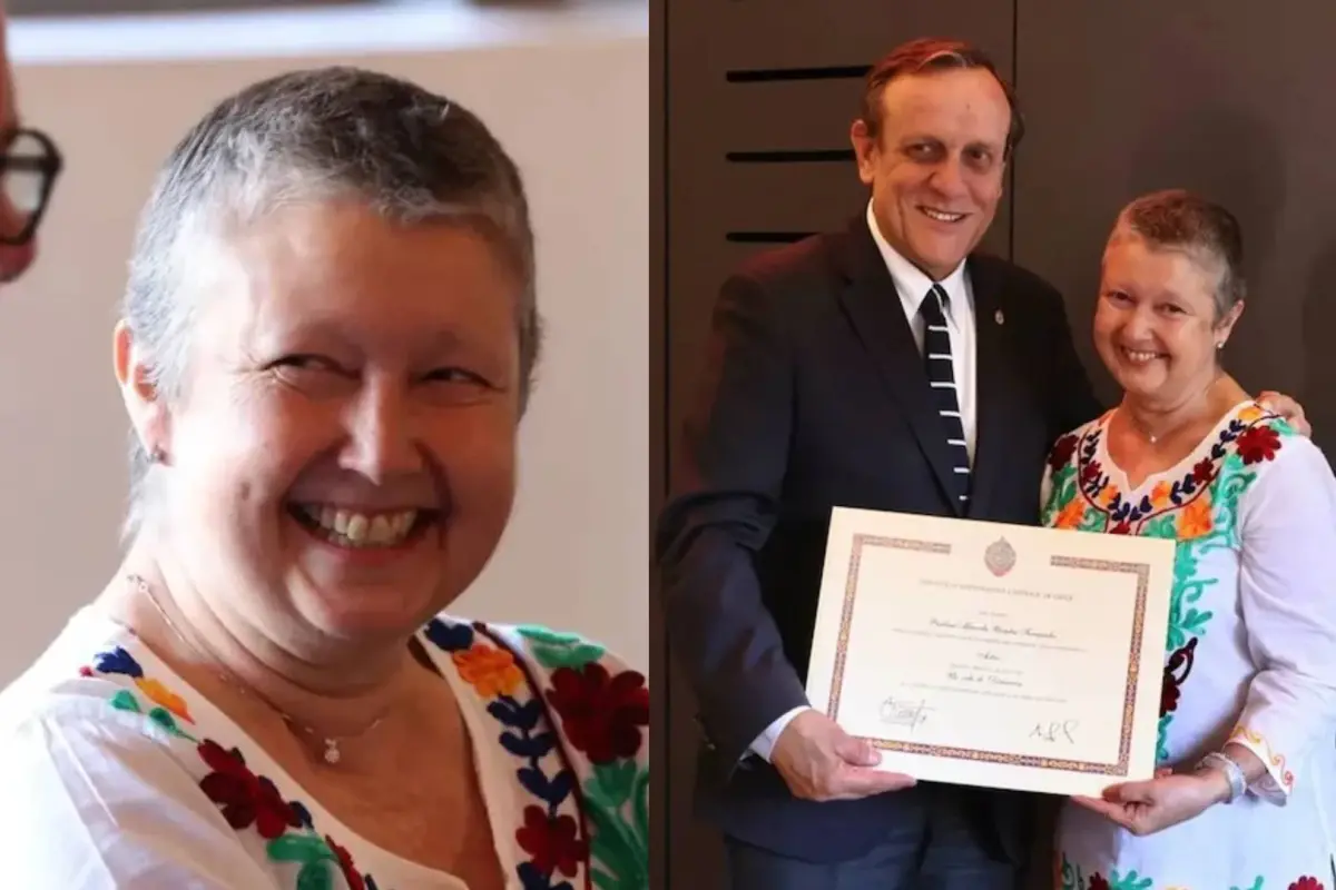 Publicación de Paulina Urrutia , Redes sociales 