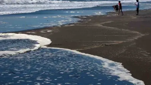 Esta sería la primera playa chilena en desaparecer , Redes sociales | Referencial