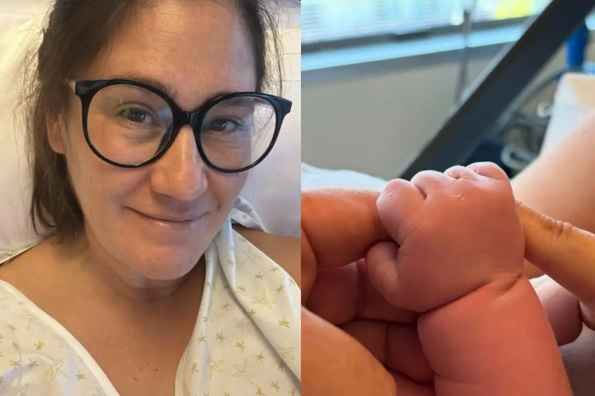 Belén Mora dio a luz este viernes, Captura