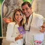 Juan Falcón se mostró feliz y enamorado, Instagram