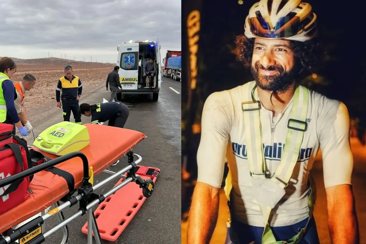 Ciclista indio encontró trágica muerte en nuestro país, Instagram