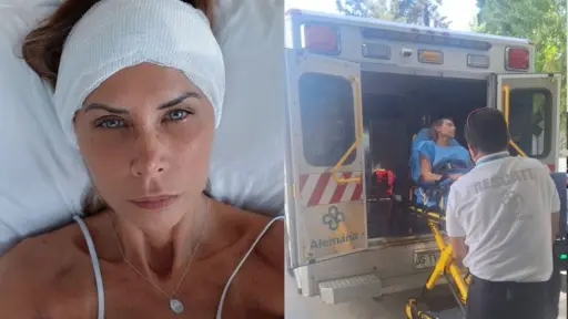 Mariel Aereboe sufrió grave accidente veraniego, Captura