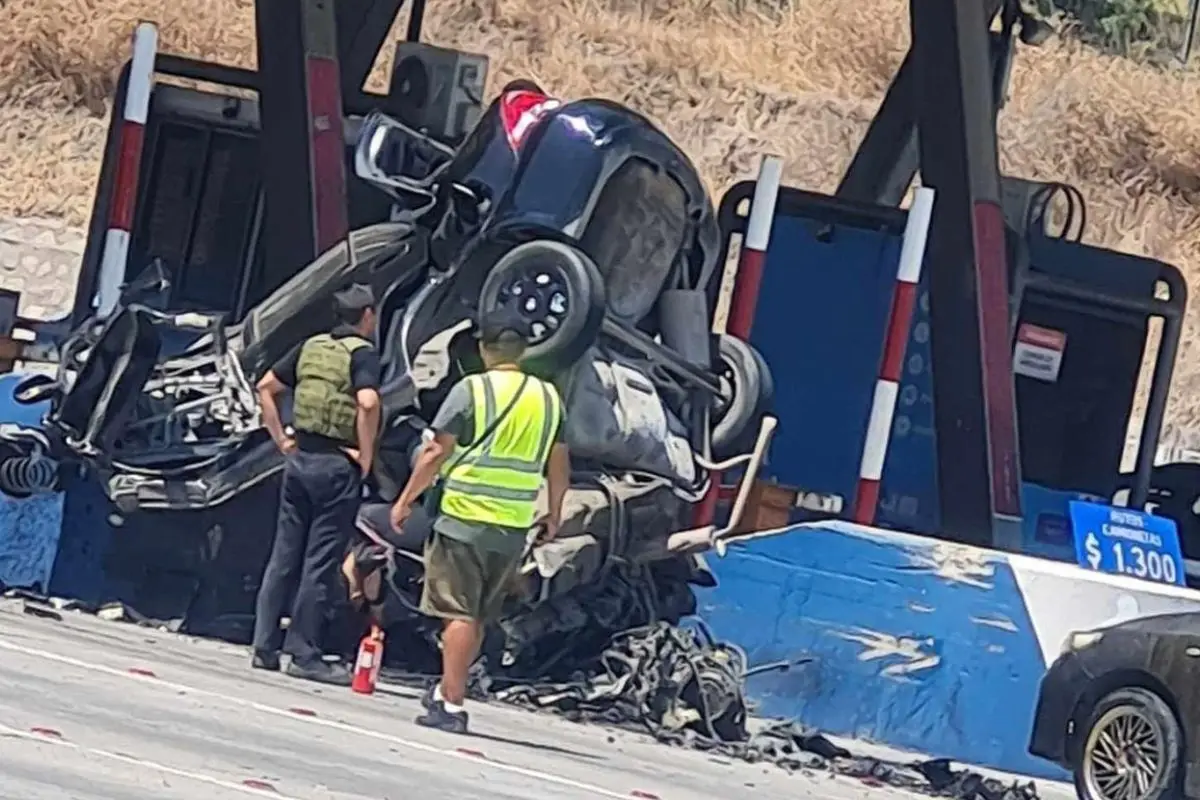 Conductor murió de manera inmediata, Captura