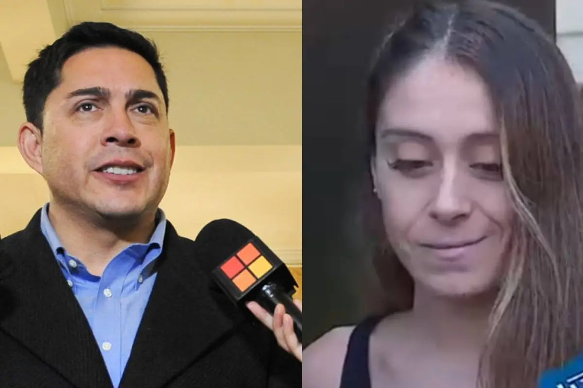 Jorge Durán y su expareja , Redes sociales 