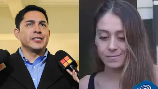 Jorge Durán y su expareja , Redes sociales 