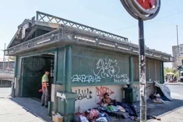 La polémica estación de Metro Cal y Canto ,Agencia Uno