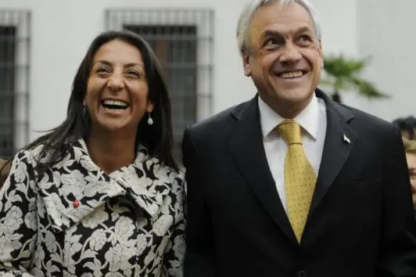 Cecilia Pérez y Sebastián Piñera