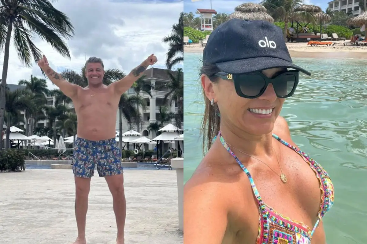 Fernando e Ivette disfrutando en Jamaica, Instagram