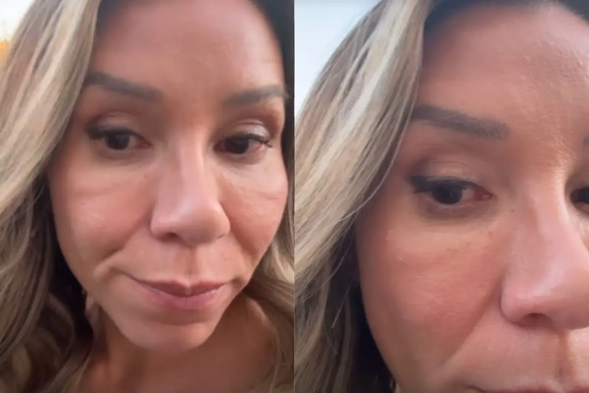 Cecilia Gutiérrez se mostró bastante afectada, Captura