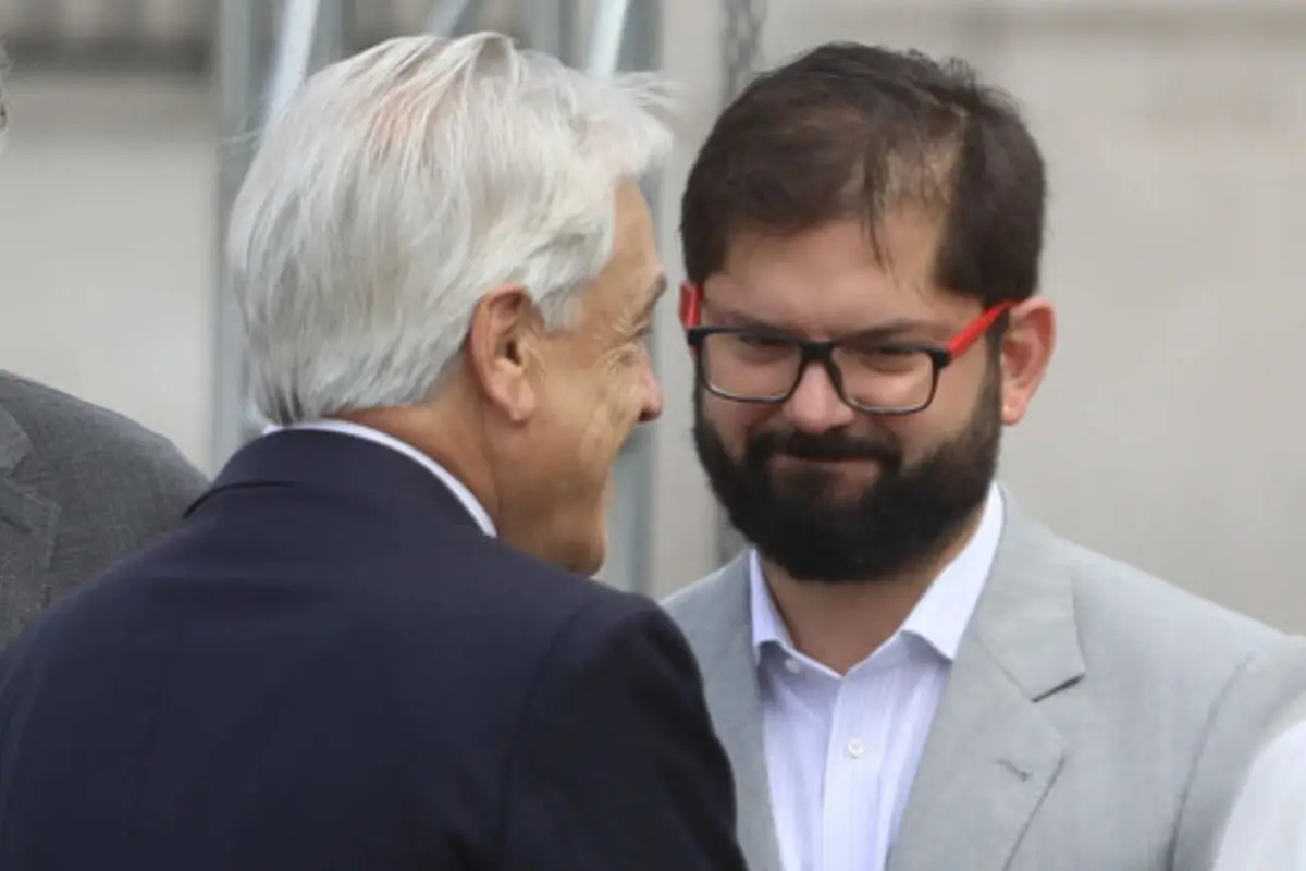 Boric no estará para homenajear a Piñera, Captura
