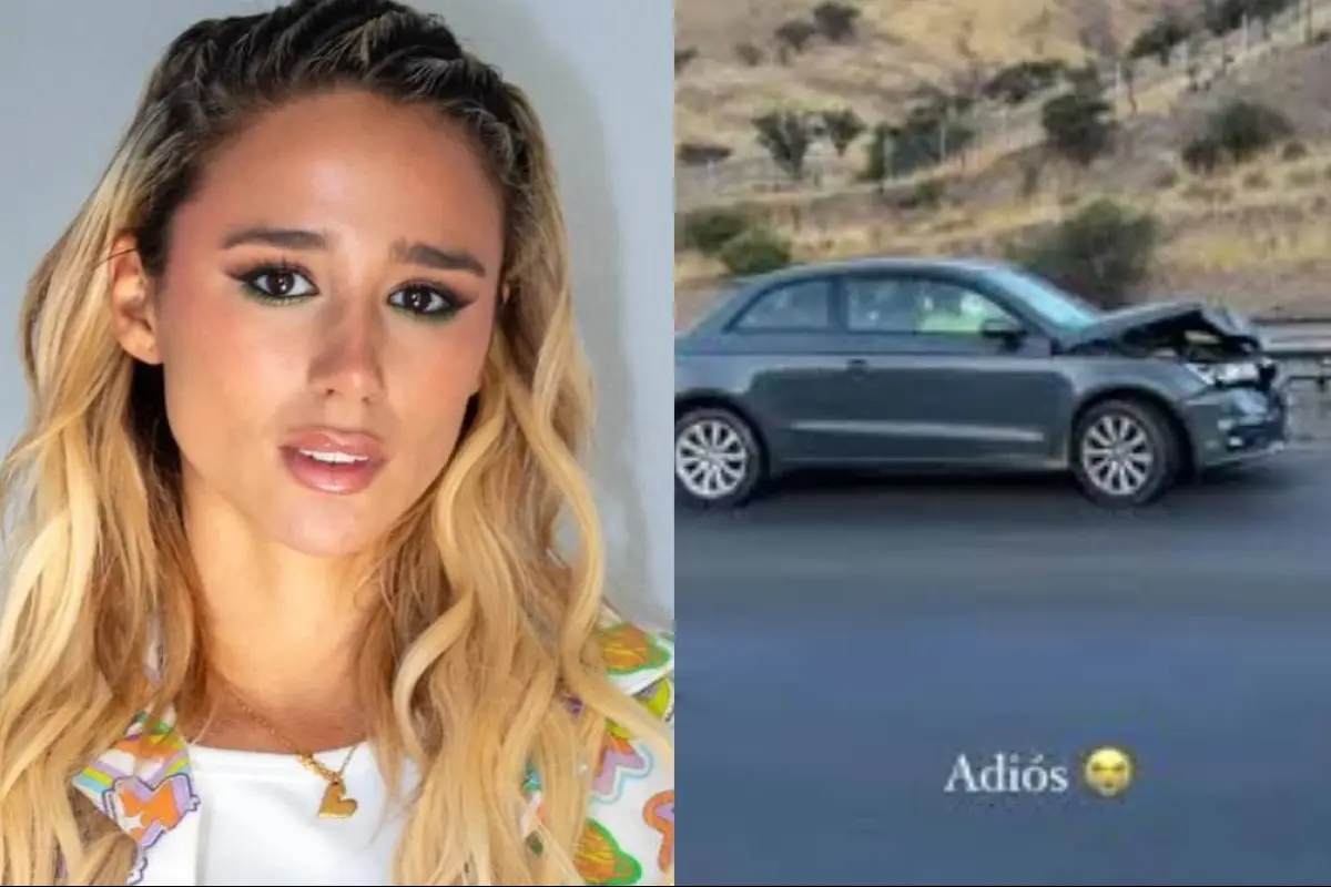 Valentina Torres sufrió accidente de tránsito, Redes sociales | Referencial
