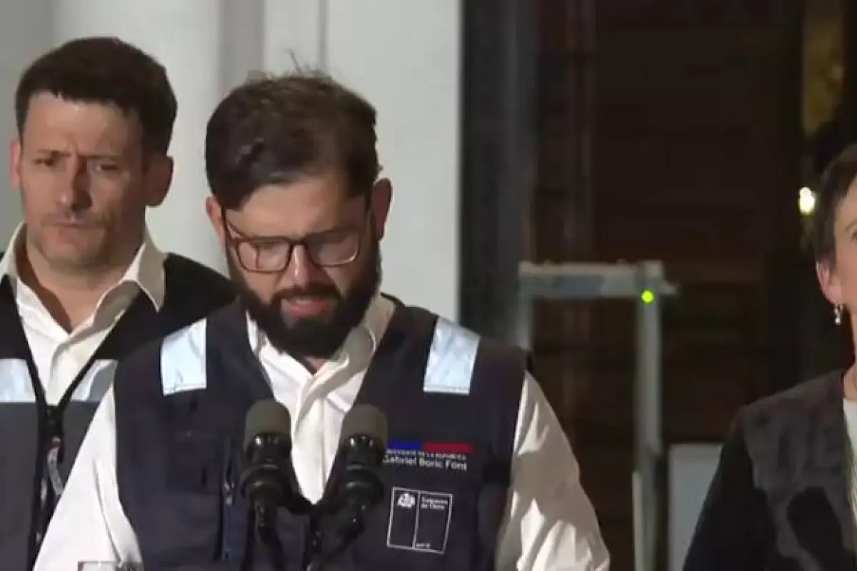 Presidente Gabriel Boric , Captura 