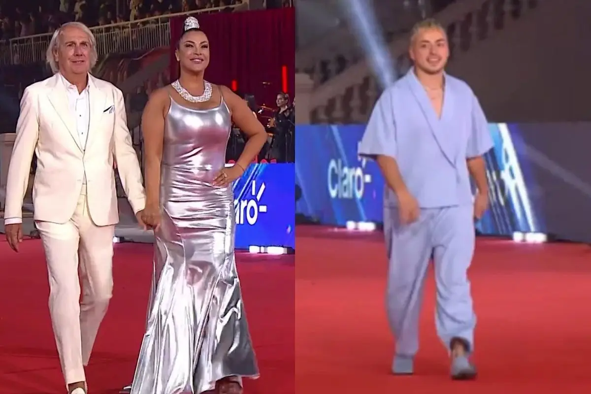 Marlene Olivarí y el Pollo Castillo en la alfombra roja, Captura