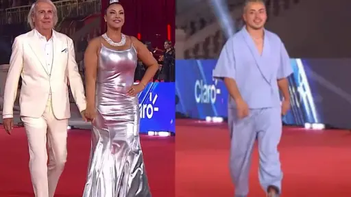 Marlene Olivarí y el Pollo Castillo en la alfombra roja, Captura