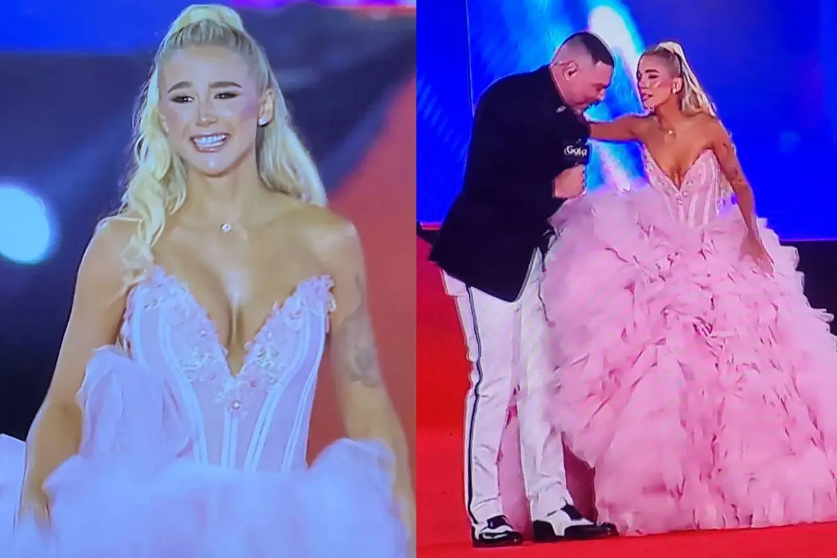 Valentina Torres tuvo que ser asistida por José Antonio Neme, Captura