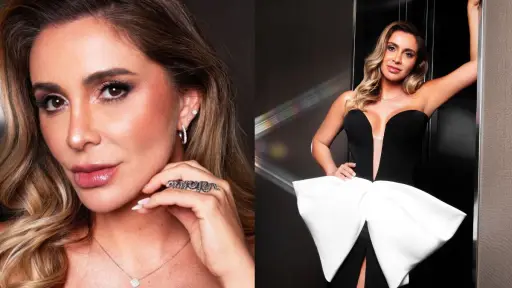 Daniela Urrizola en la gala de Viña, Cedida