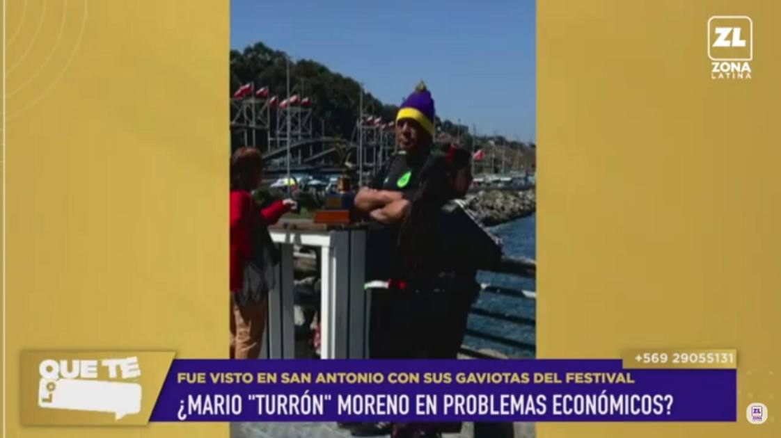 Turrón pidiendo dinero a cambio de fotos en San Antonio - Qué te lo digo 