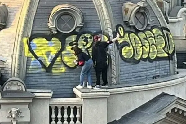 Los grafiteros pagaron caro por su \