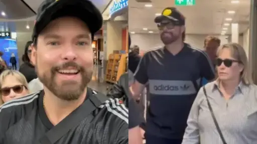 George Harris ya llegó a Chile , George Harris | Instagram