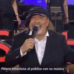 Negro Piñera en la Gala de Viña, Captura de pantalla