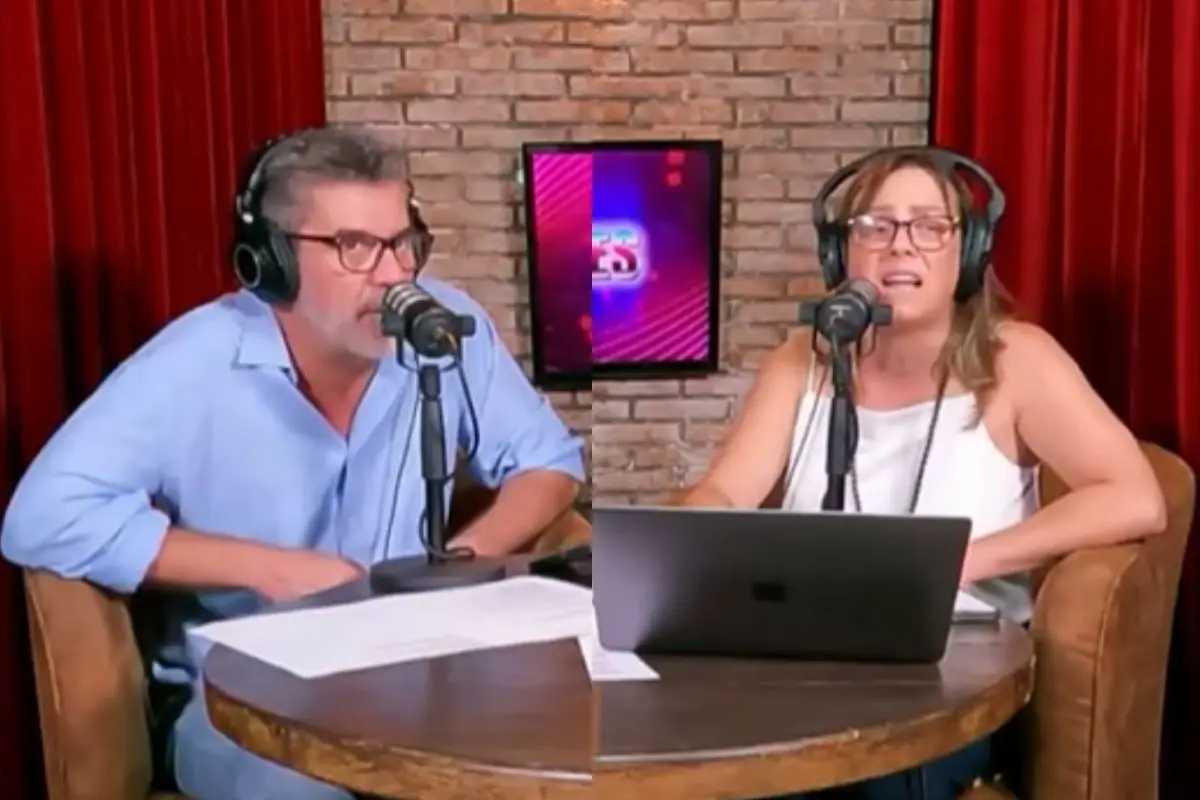 Pollo Valdivia y Claudia Conserva, Captura de pantalla