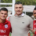 Cristóbal Campos con Lucas Cepeda y Arturo Vidal, La Roja