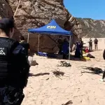 Un cadáver apareció en la playa El Yeco, Instagram