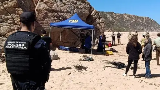 Un cadáver apareció en la playa El Yeco, Instagram