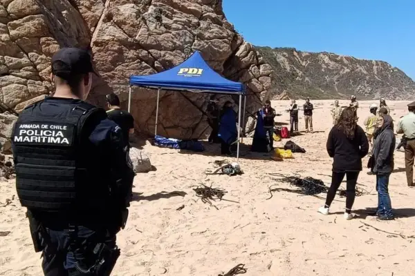 Un cadáver apareció en la playa El Yeco ,Instagram