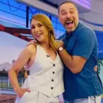 José Antonio Neme y Karen Doggenweiler en Mega, Instagram