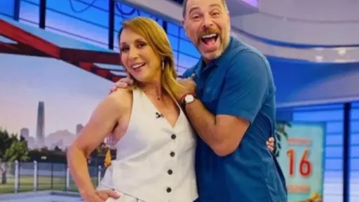 José Antonio Neme y Karen Doggenweiler en Mega, Instagram