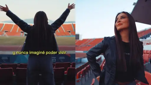 Myriam Hernández en el Estadio Nacional, Instagram