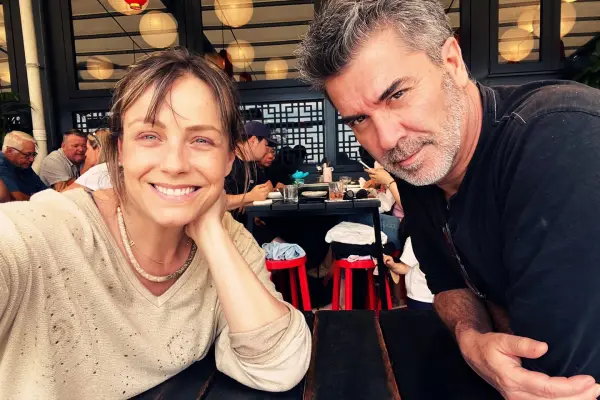 Claudia Conserva y Juan Carlos \