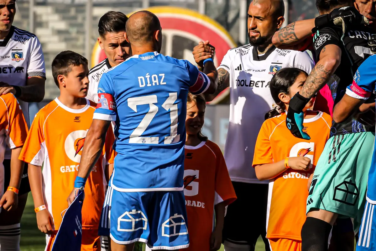 Marcelo Díaz y Arturo Vidal, Cristóbal Cantero