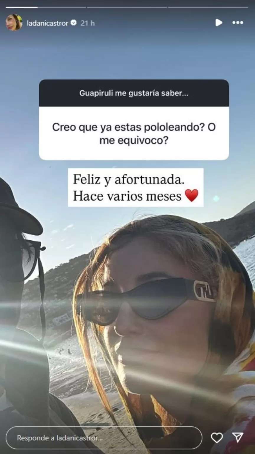 Historia de Daniela Castro - Captura de pantalla - FMDos