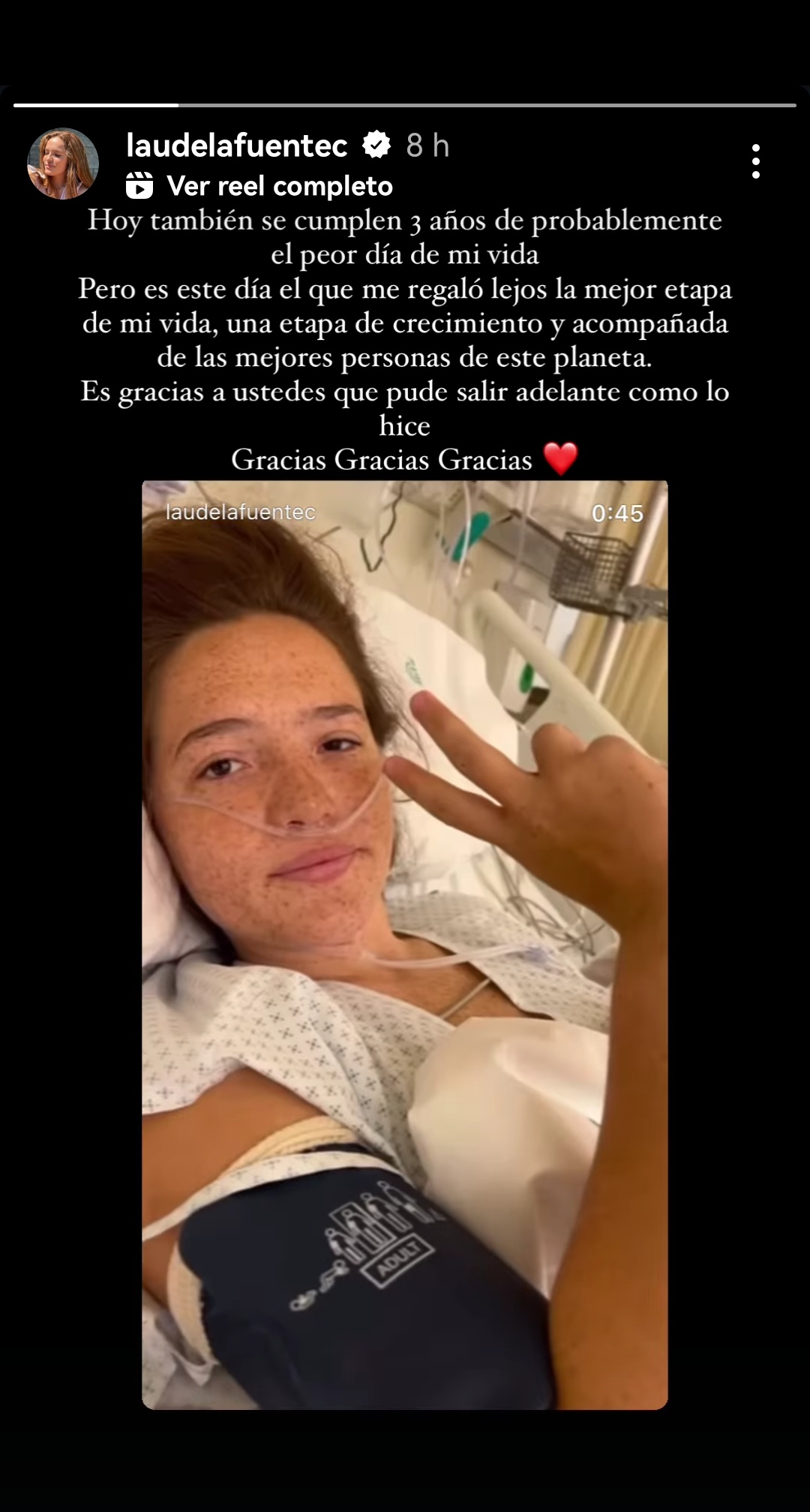 Laura de la Fuente  - Historias de Instagram