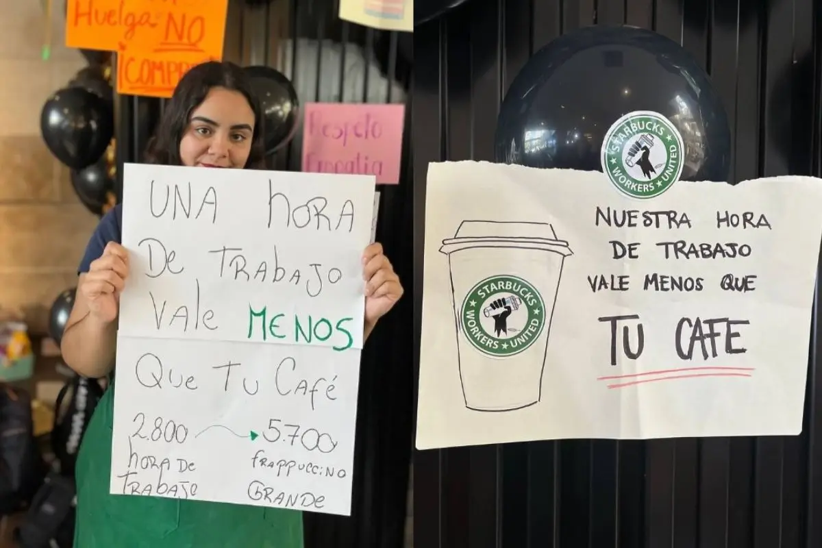 Starbucks vive una crisis con sus trabajadores, Instagram