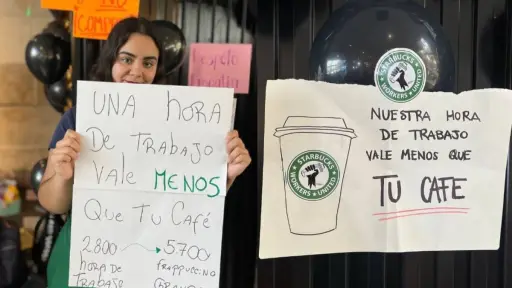 Starbucks vive una crisis con sus trabajadores, Instagram