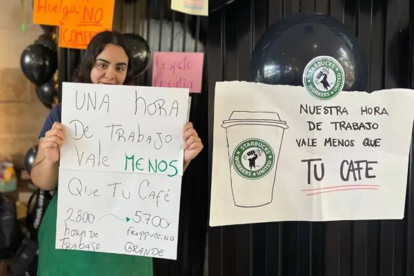 Starbucks vive una crisis con sus trabajadores ,Instagram