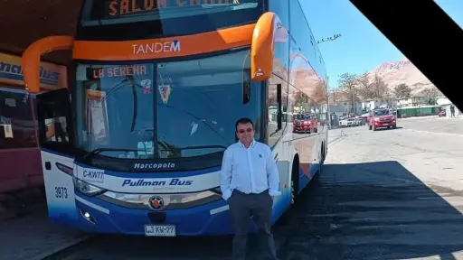 El conductor de Pullman Bus murió en la ruta, Instagram