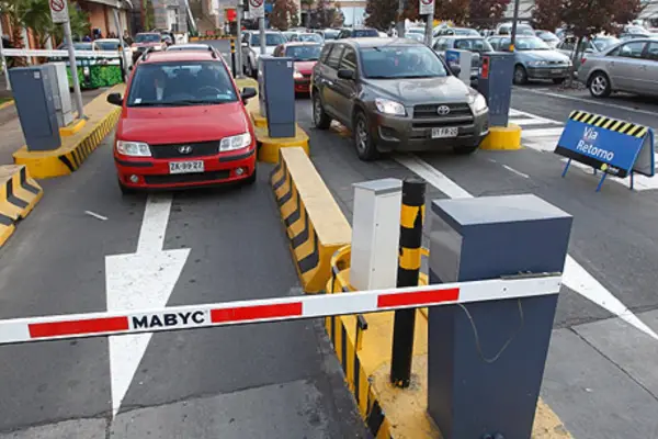 Cobro en estacionamientos ,Captura