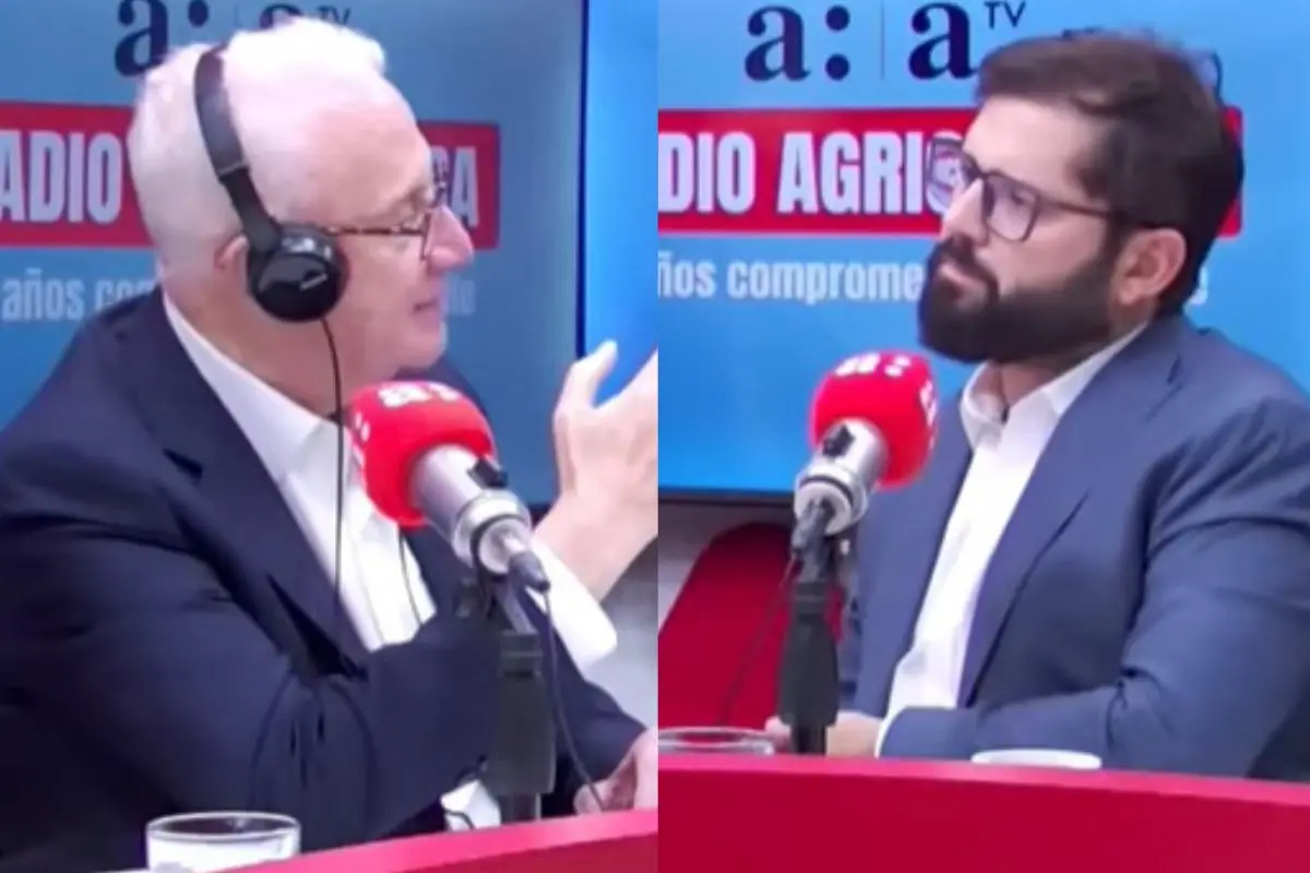 Pedro Carcuro conversó con el Presidente Boric, Captura