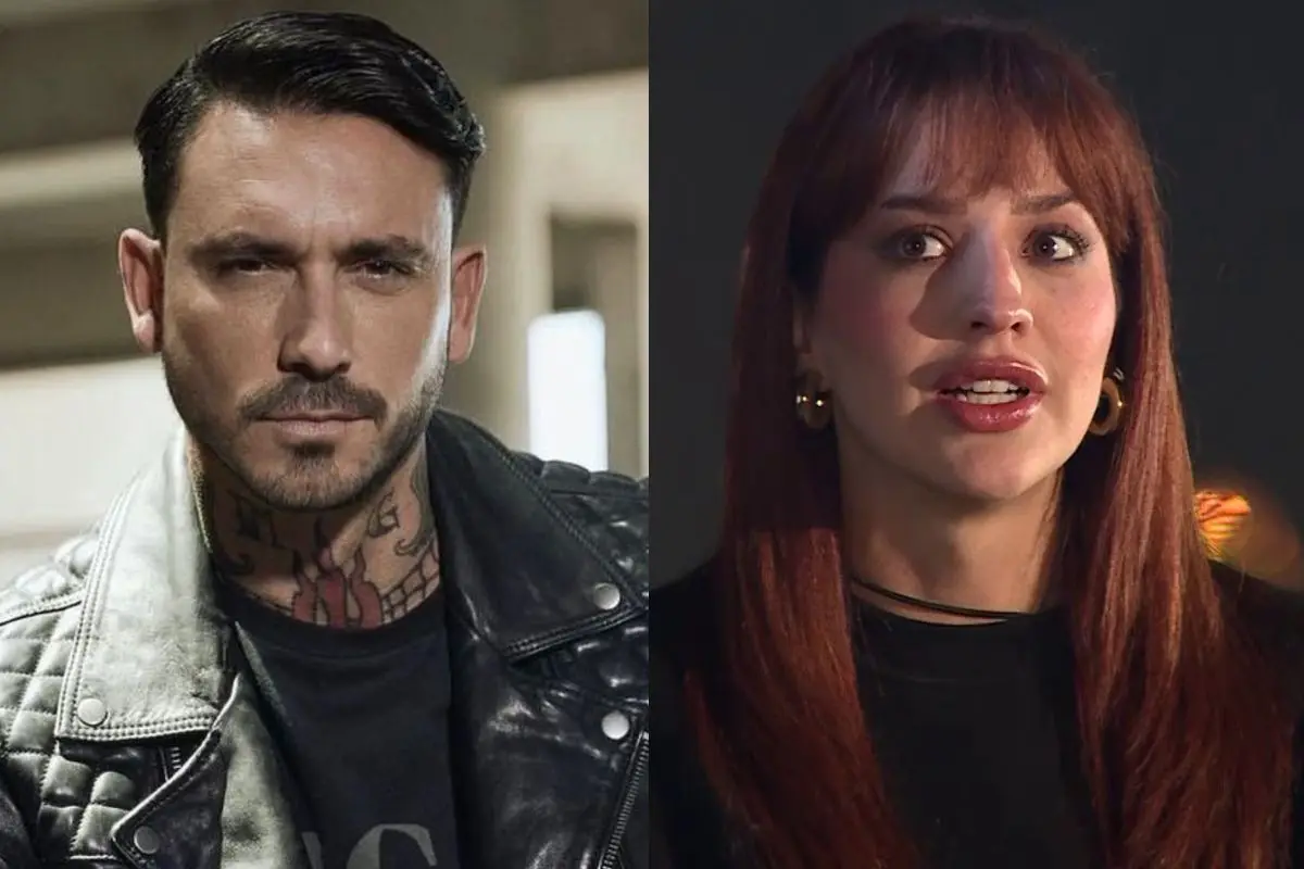 Mauricio Pinilla y Fernanda Figueroa, red X