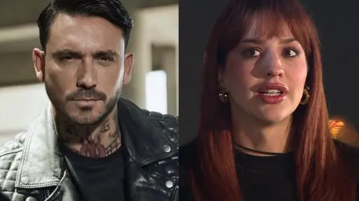 Mauricio Pinilla y Fernanda Figueroa, red X