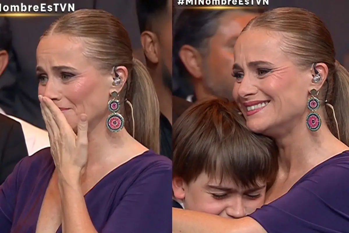 Amaya Forch emocionada, Captura de pantalla